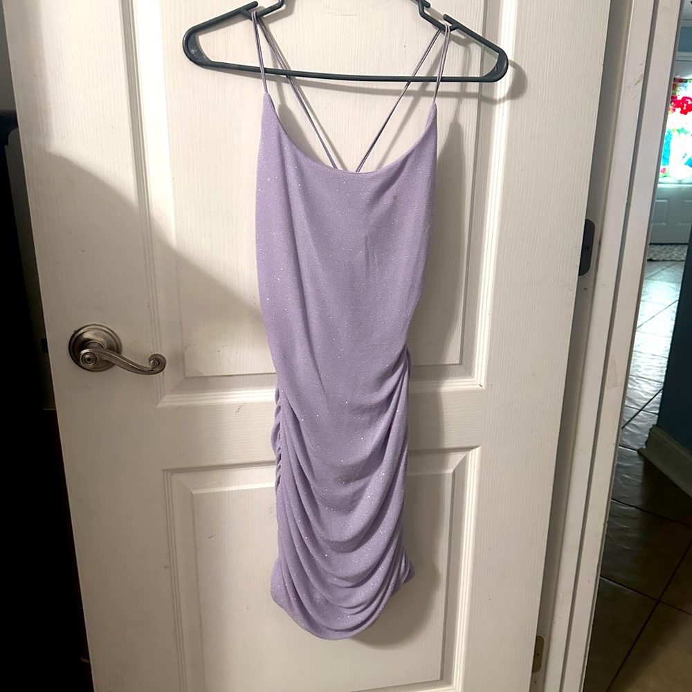 Purple dress